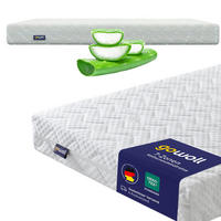 MATRATZE Duo Comfort Matratze 160 x 200 Höhe 16 cm - Weiß, Textil (160/200cm) - Gowoll