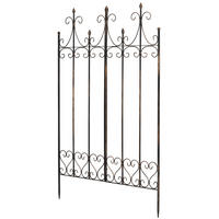 RANKGITTER Metall Bronze - Bronzefarben, Metall (100/150/2cm) - CLP