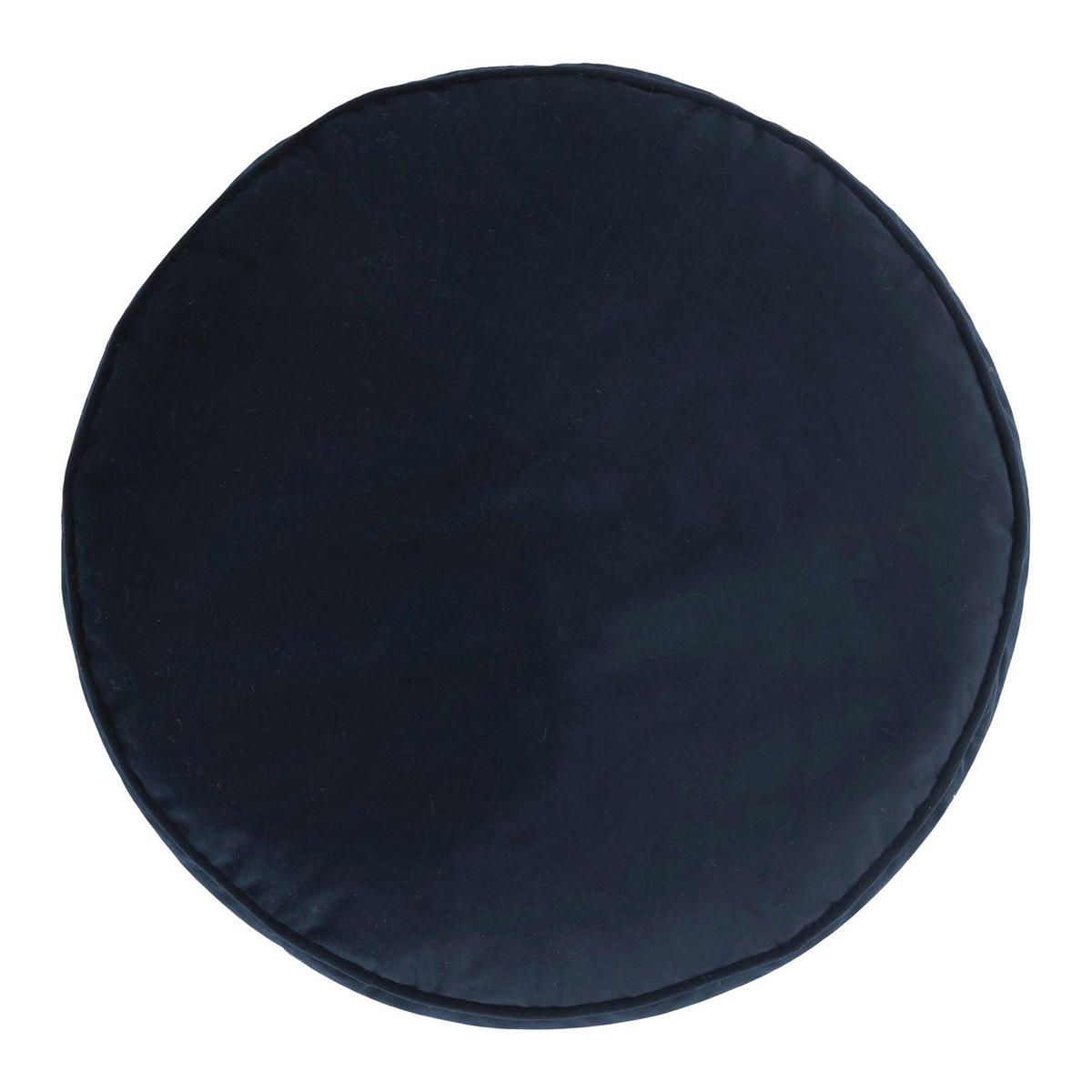 SITZPOUF Rund Milano - Dunkelblau, Kunststoff (55/35/35cm) - icon