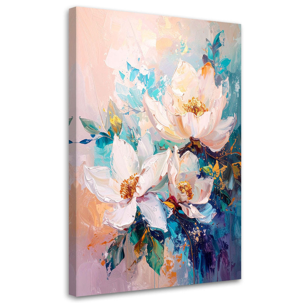 Feeby Leinwandbild, Mehrfarbig 80x120 cm