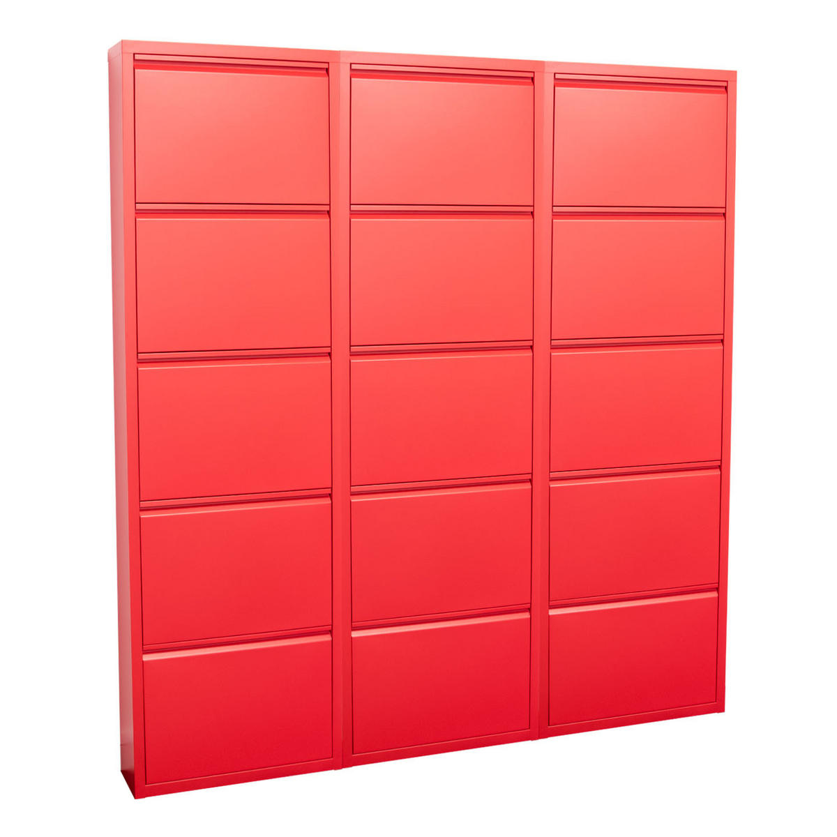 SCHUHKIPPER rot - Rot, Holzwerkstoff (150/173/16cm) - ebuy24