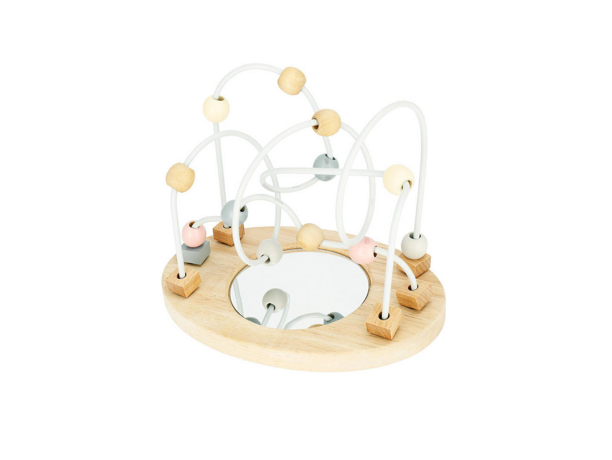 MOTORIKSCHLEIFE mit Spiegel - Multicolor, Holz (170/250cm) - Bieco Spielwaren