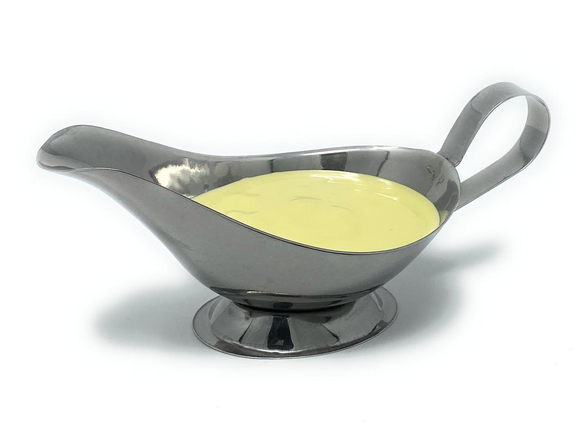 SAUCIERE Edelstahl Rostfrei 100 ml Soßenbehälter - Grau, Metall (7.5/17/7cm) - DanDiBo