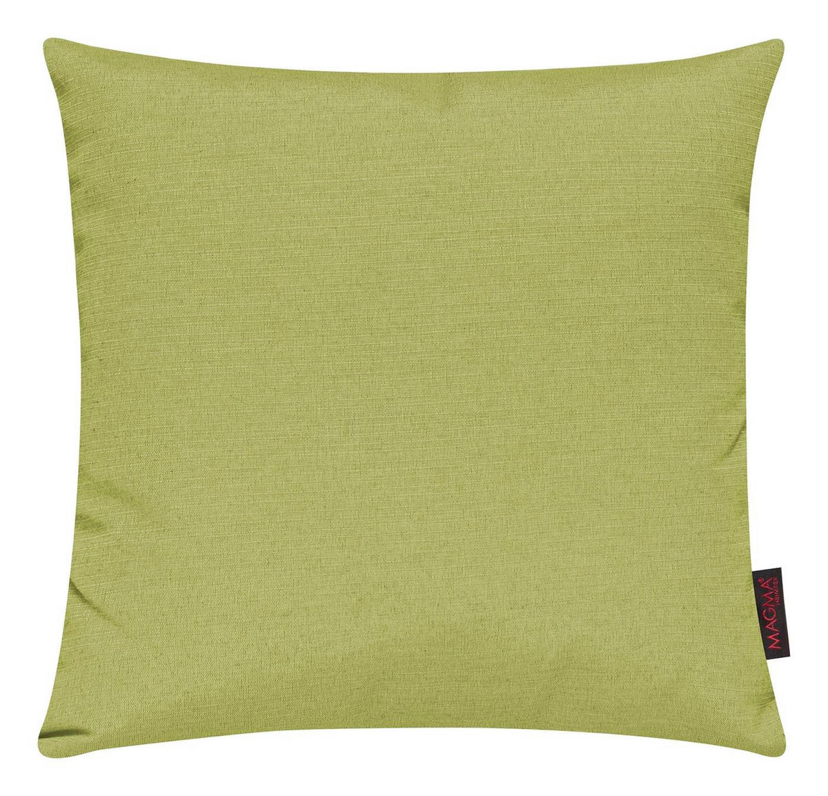 KISSENHÜLLE 2er Set Fino uni 50/50 cm - Grün, Textil (50/50cm) - Magma Heimtexx