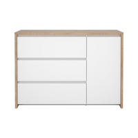 KOMMODE, Next, Weiß, Holzwerkstoff, 119 x 48 x 84 cm - Weiß, Holzwerkstoff (119/84/48cm) - ebuy24