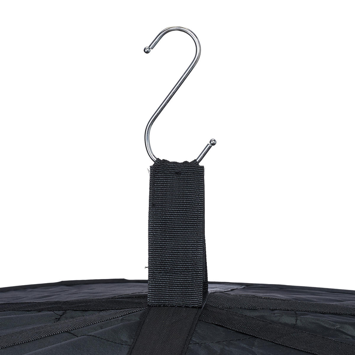 SUCHÉ sieť - čierna, kov/textil (60/80/60cm) - Relaxdays