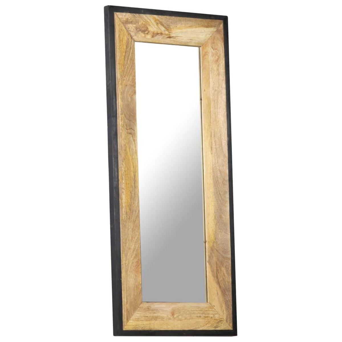 SPIEGEL 110x50 cm Mango Massivholz - Braun, Holz (50/2.5/110cm) - furnicato