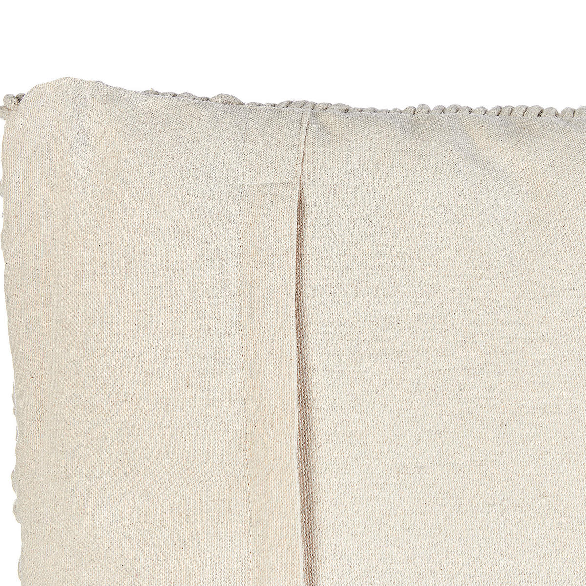 DEKOKISSEN 2er-Set Hellbeige 45/45 cm Pattan - Beige, Textil (45/45cm) - Beliani