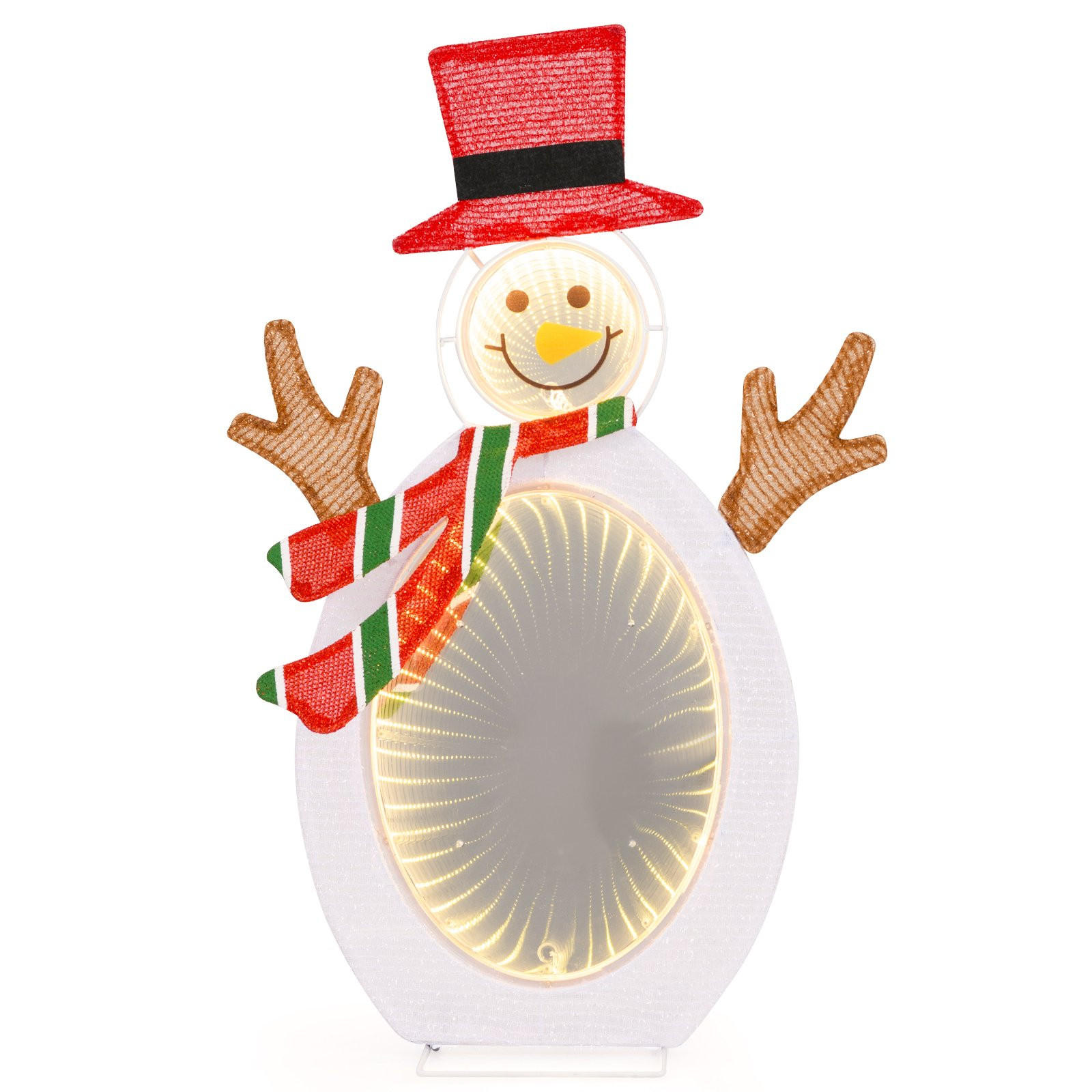SCHNEEMANN 64cm Mehrfarbig - Multicolor, Metall (30/64/42cm) - COSTWAY