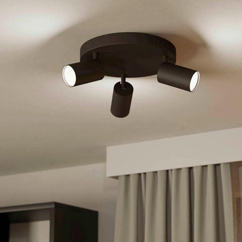 Deckenspot schwarz