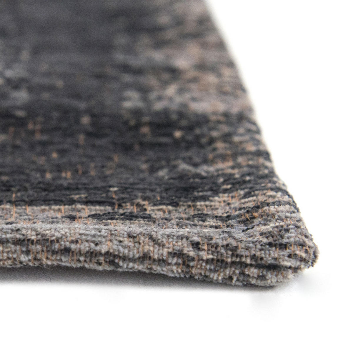 TEPPICH Mineral Black Fading World 170/240 cm - Schwarz, Textil (170/240cm) - Louis De Poortere