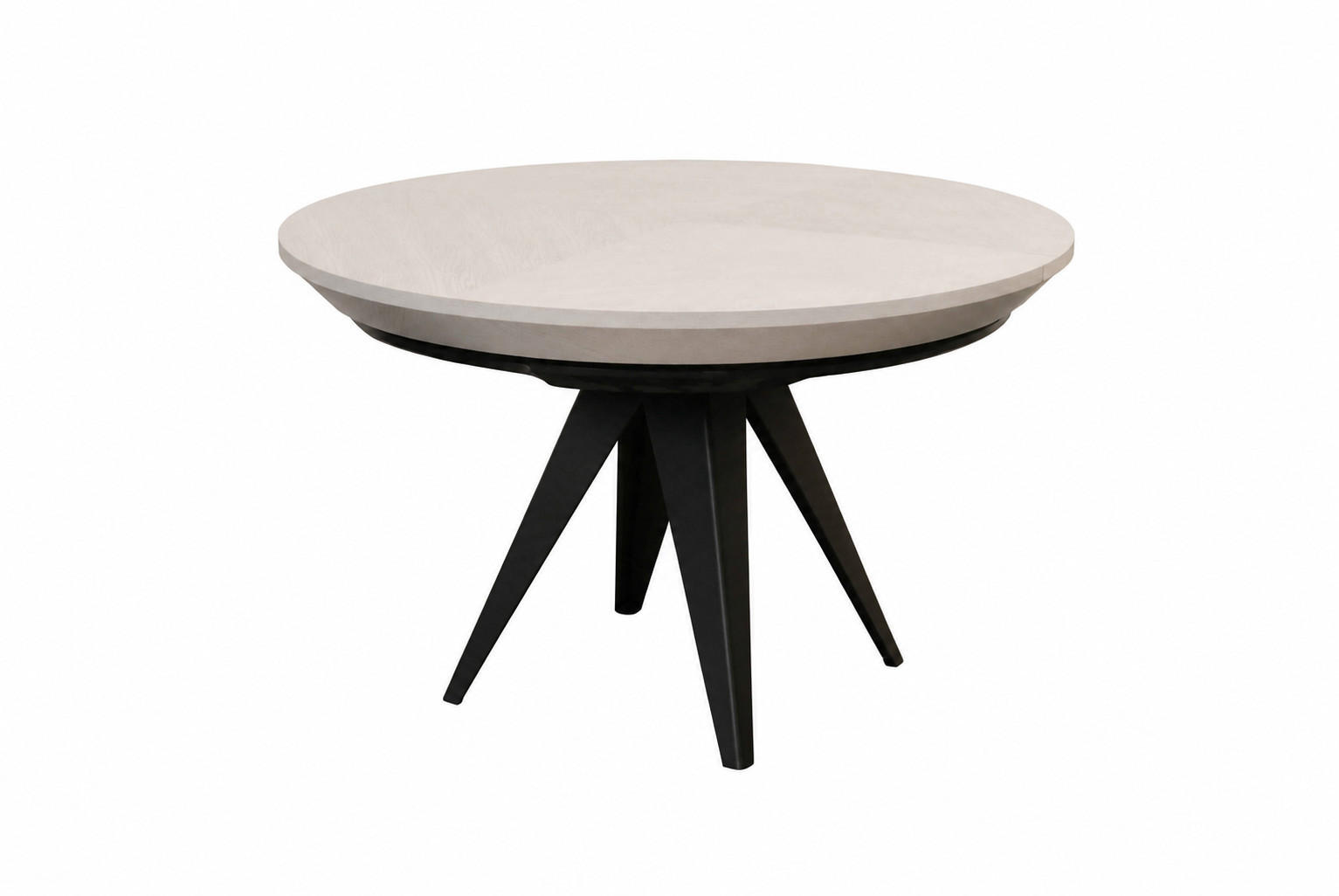 Masseno Esstisch Weiß 120x76x120 cm