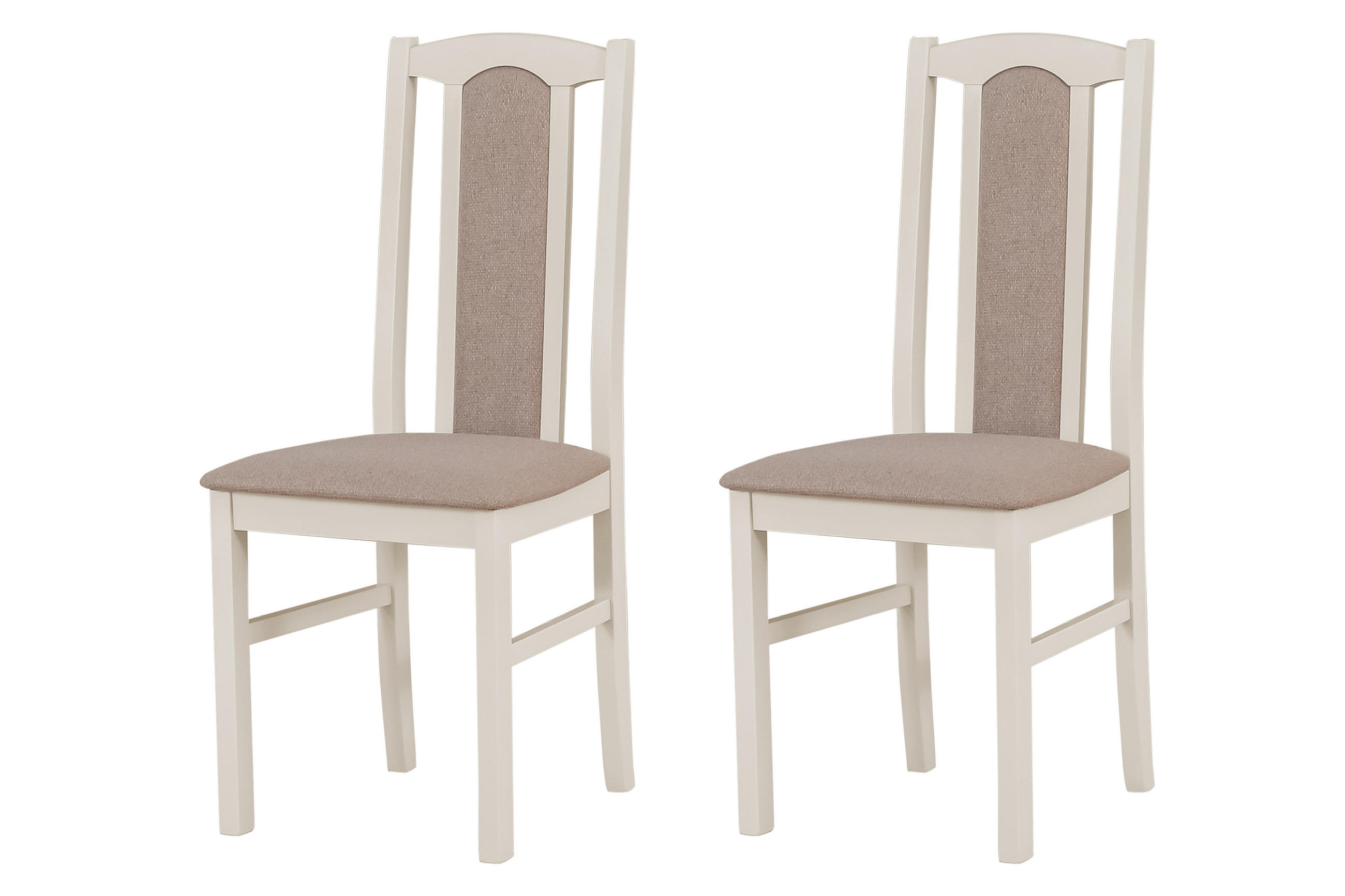 Leaf Design Esszimmerstuhl Beige, Haselnuss 43x95x40 cm