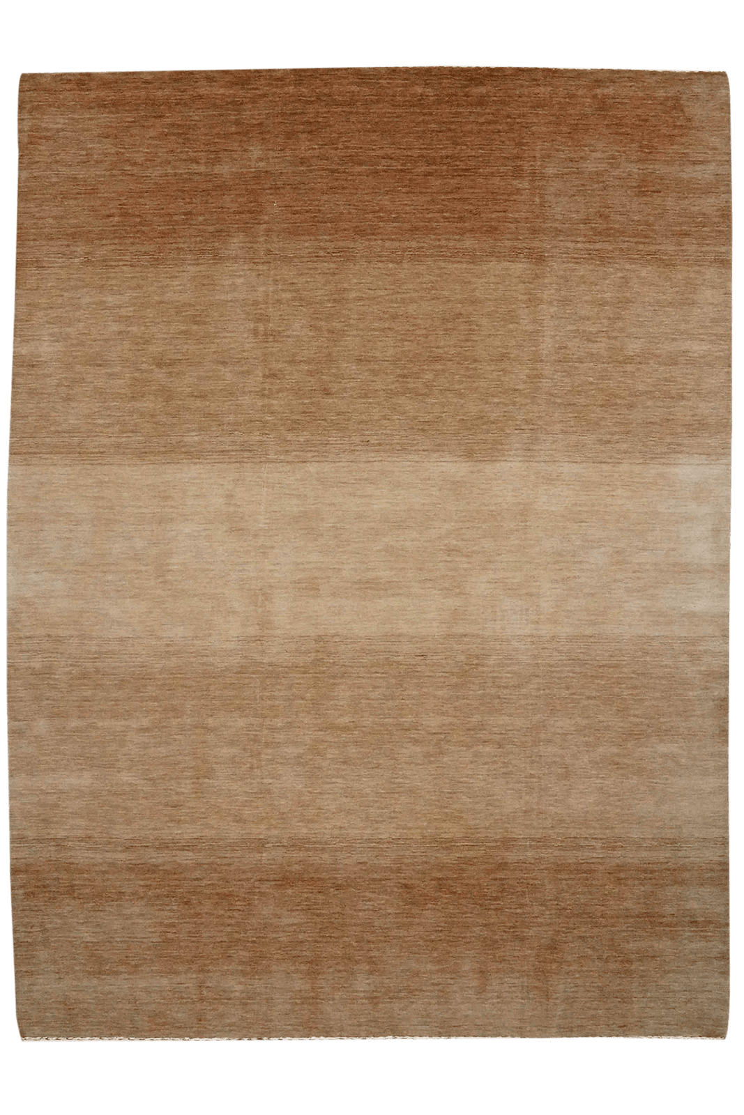 GABBEH-TEPPICH handgeknüpft Rizbaf Braun 240/170 cm Schurwolle - Braun, Textil (170/240cm) - Looma