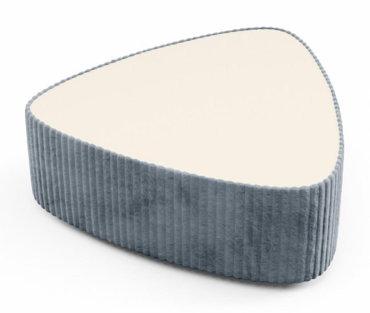 COUCHTISCH Grafit MIJA Gepolstert Tilia 89x89x42 cm - Graphitfarben, Holzwerkstoff (89/89/42cm) - Sepro Meble