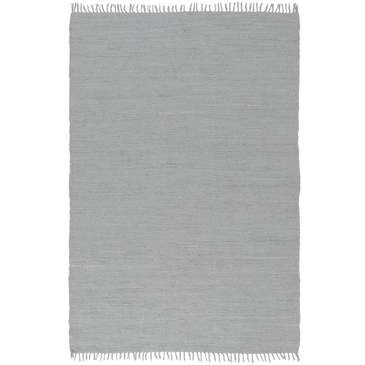 BAUMWOLLE NATUR TEPPICH JOLLY COTTON - Grau, Textil (60/120cm) - Pergamon