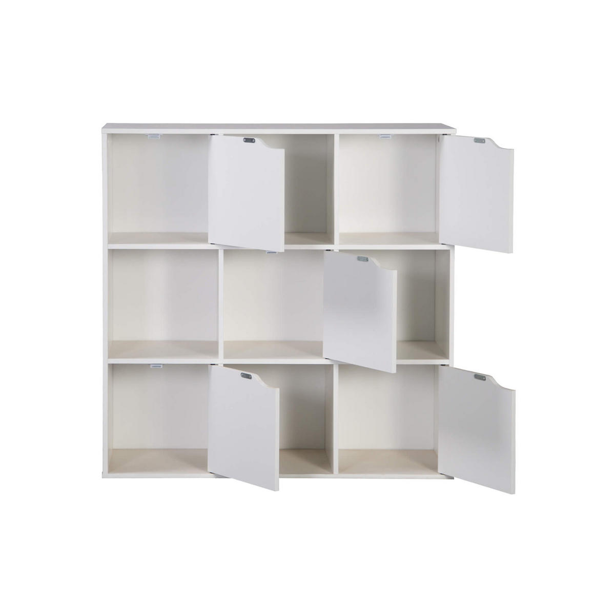 BÜCHERREGAL Weiß 30/90/90 cm - Weiß, Holzwerkstoff (90/90/30cm) - Mobili Rebecca