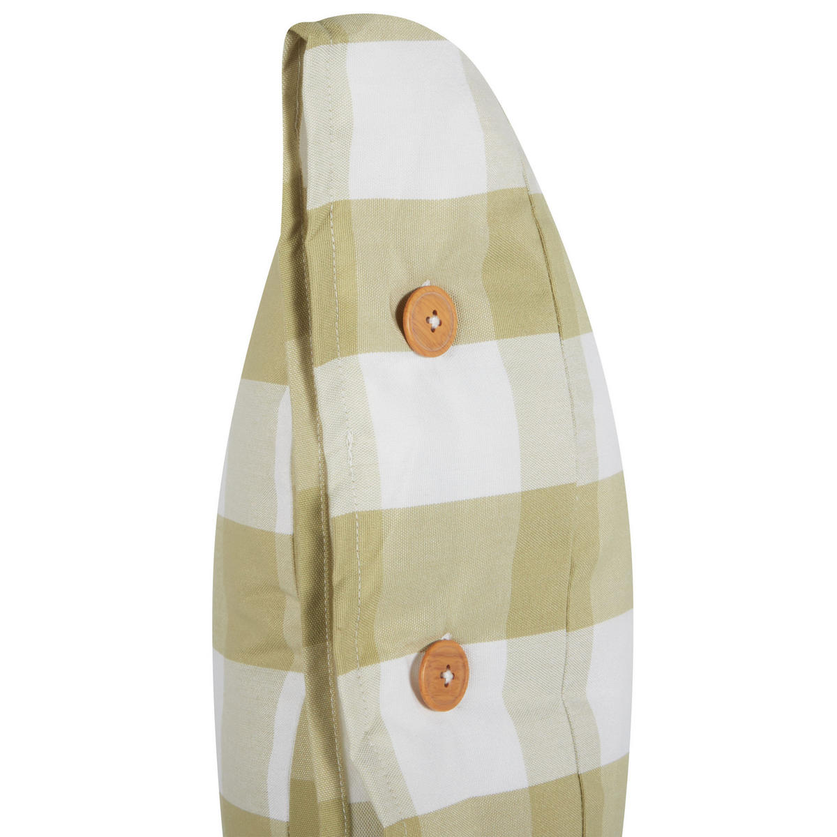 DEKOKISSEN 2er-Set Hellgrün 40/60 cm Tamnine - Hellgrün/Weiß, Textil (60/40cm) - Beliani