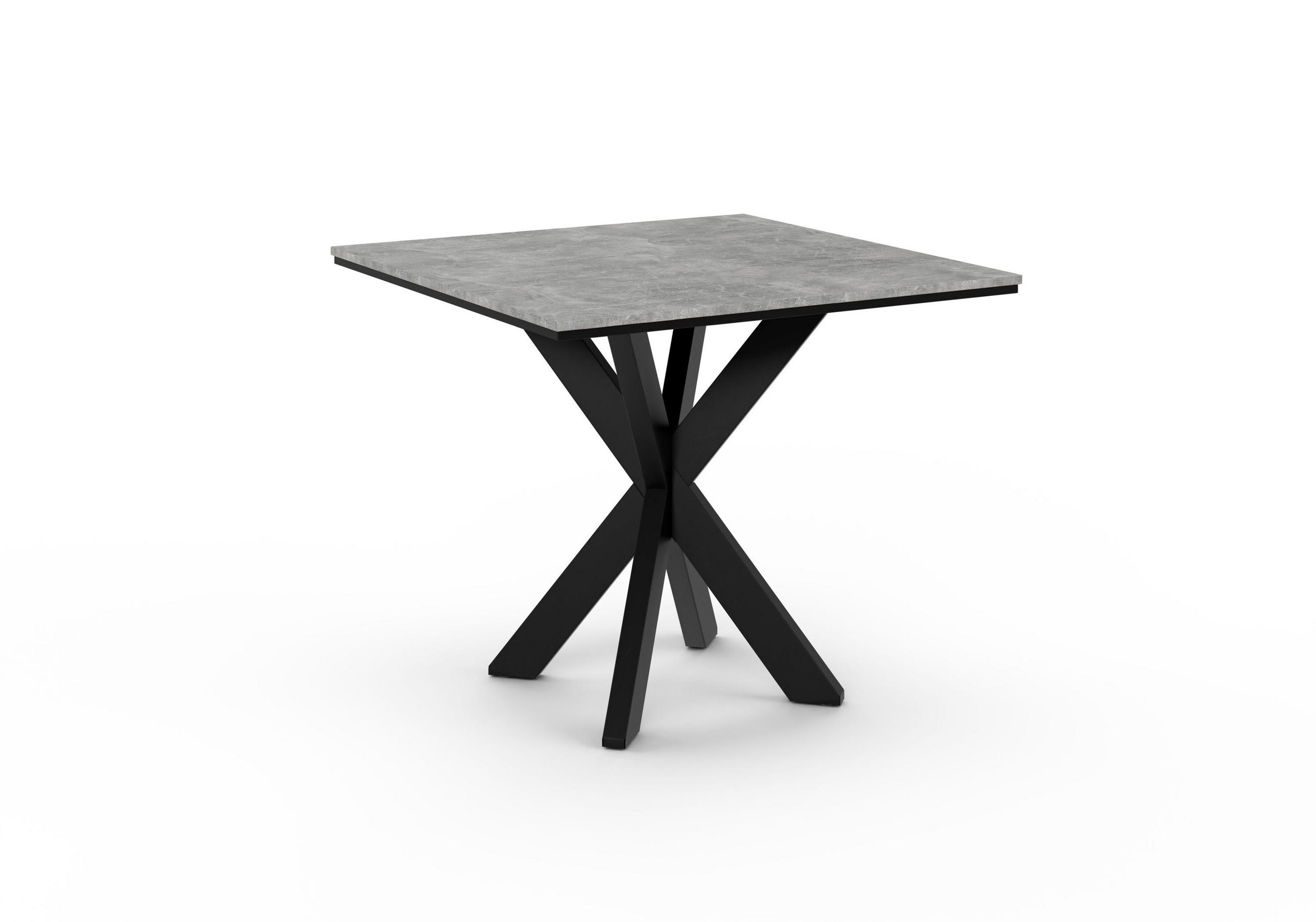 Home Collective JÍDELNÍ STŮL 90 cm kamenně šedý