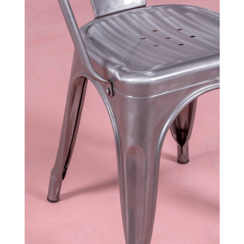 Thumbnail - Nest Dream Stühl-Set, Alu, Metall, 51x72x47 cm, Esszimmer, Stühle, Esszimmerstühle, Vierfußstühle