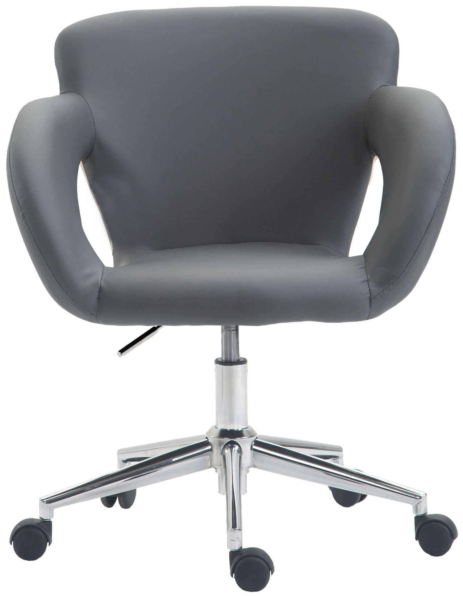 BÜROSTUHL Eddy, Grau - Grau, Textil/Metall (62/91/56cm) - TPFLiving