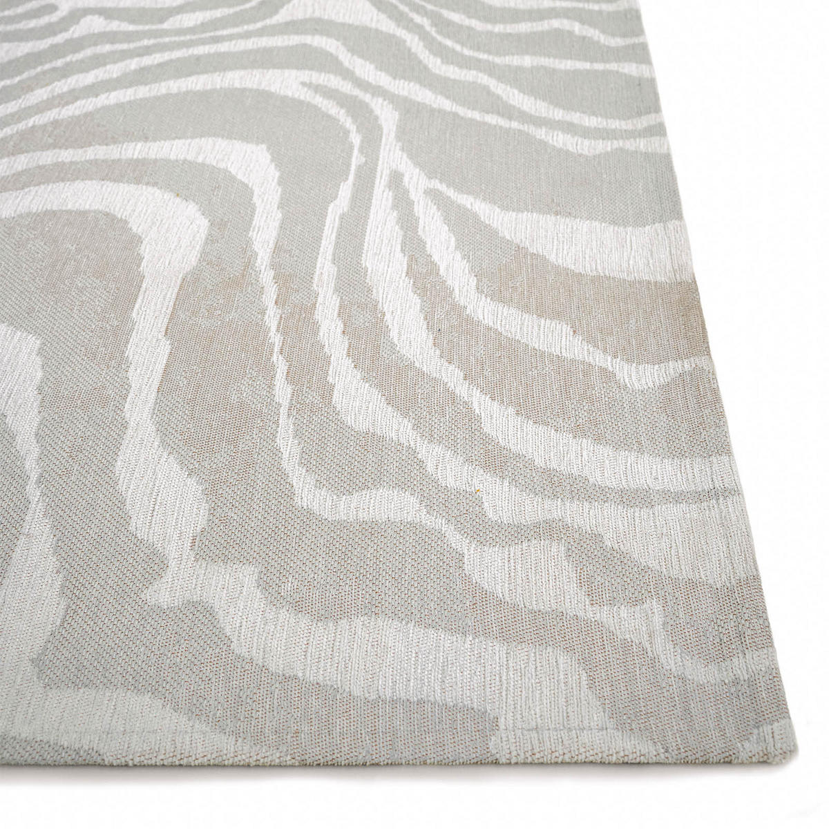 TEPPICH Yaounde Lola&Moi 240/340 cm - Grau, Kunststoff/Textil (240/340cm) - Lola&Moi