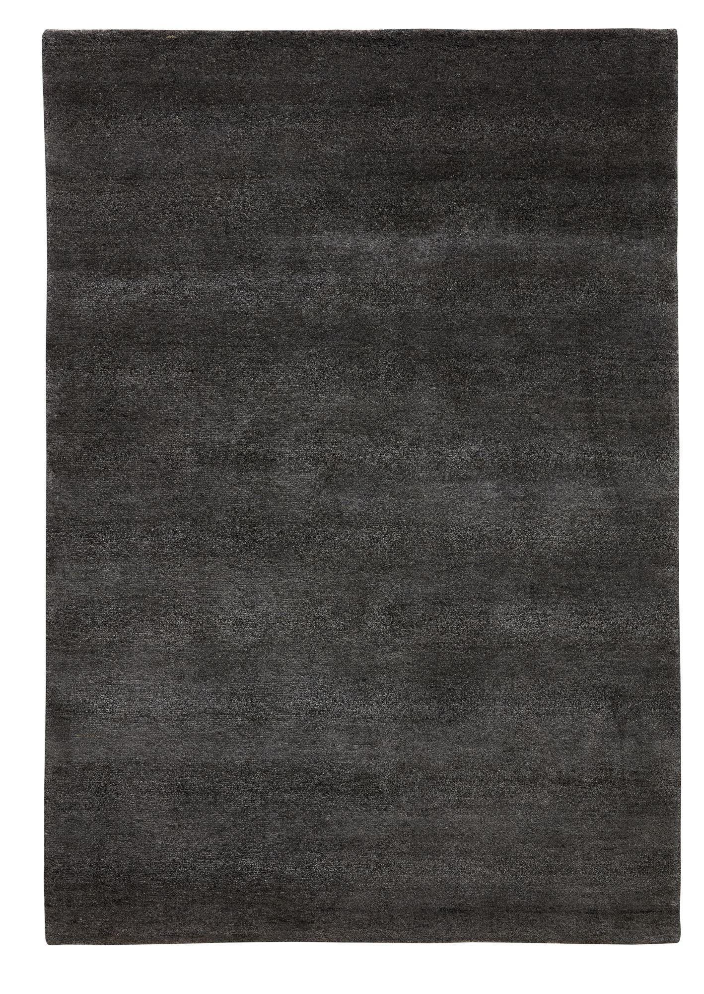 Natur Pur Wollteppich Dunkelgrau 250x350 cm