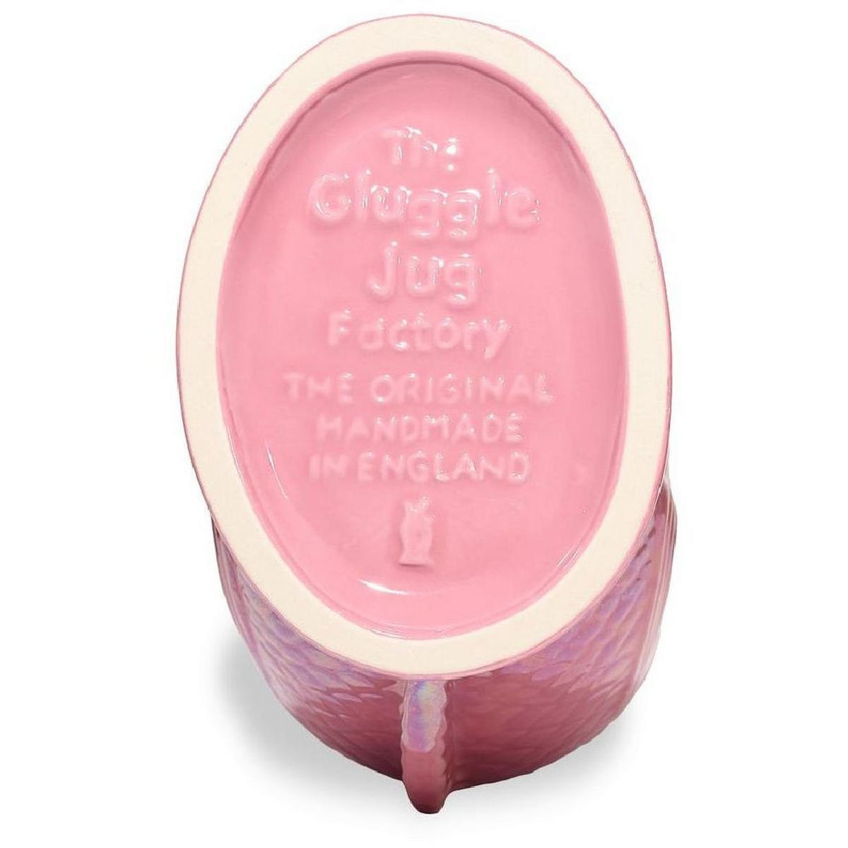 KARAFFE mit „Gluck-Gluck“-Geräusch 27,5/17/9,5 cm - Rosa, Keramik (1.2L) - Gluckigluck