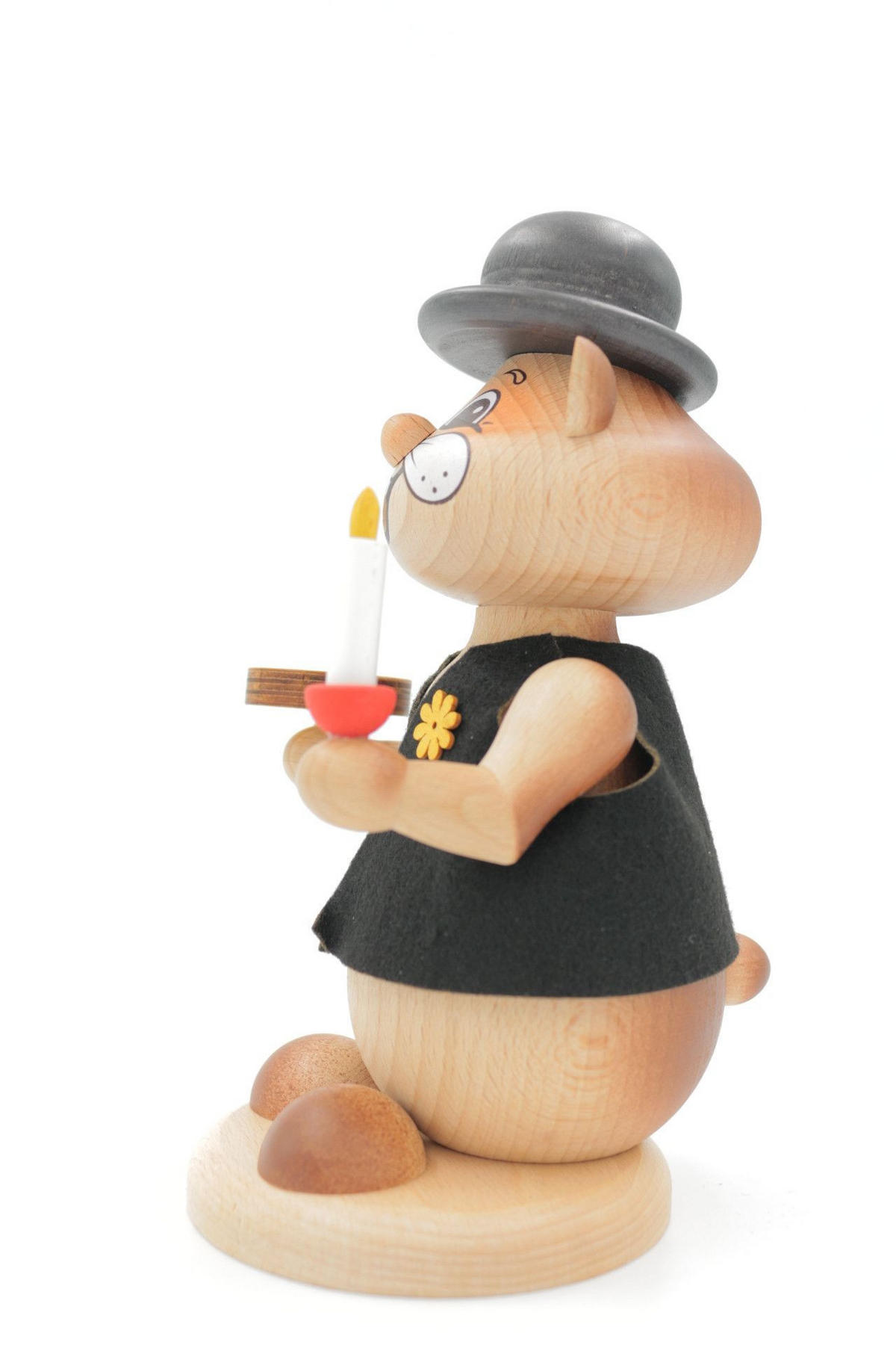 RAUCHFIGUR Hamster Gratulant 18 cm - Multicolor, Metall (12/18/0.1cm)