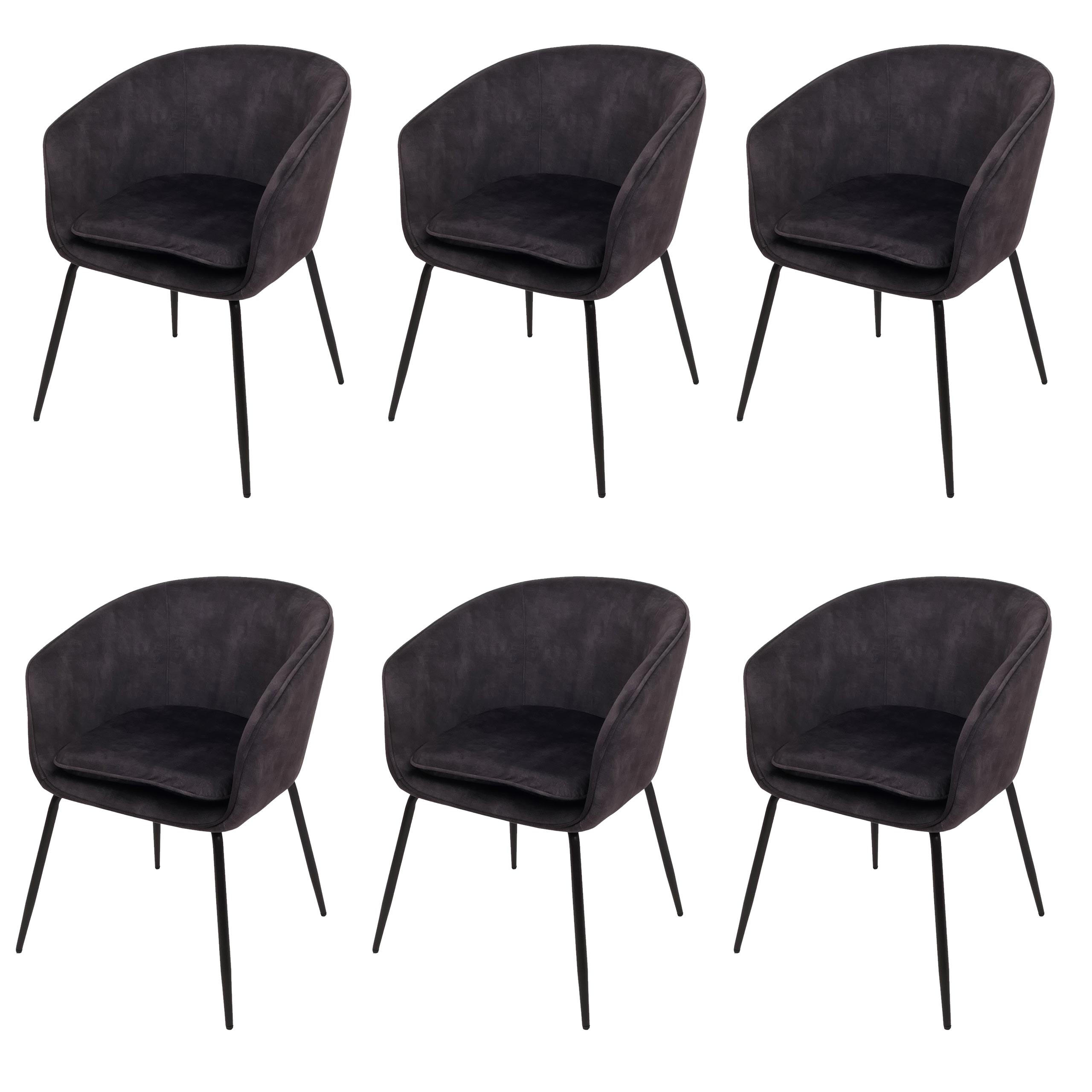 ESSZIMMERSTUHL Grau - Grau, Textil (57/79/53cm) - MCW