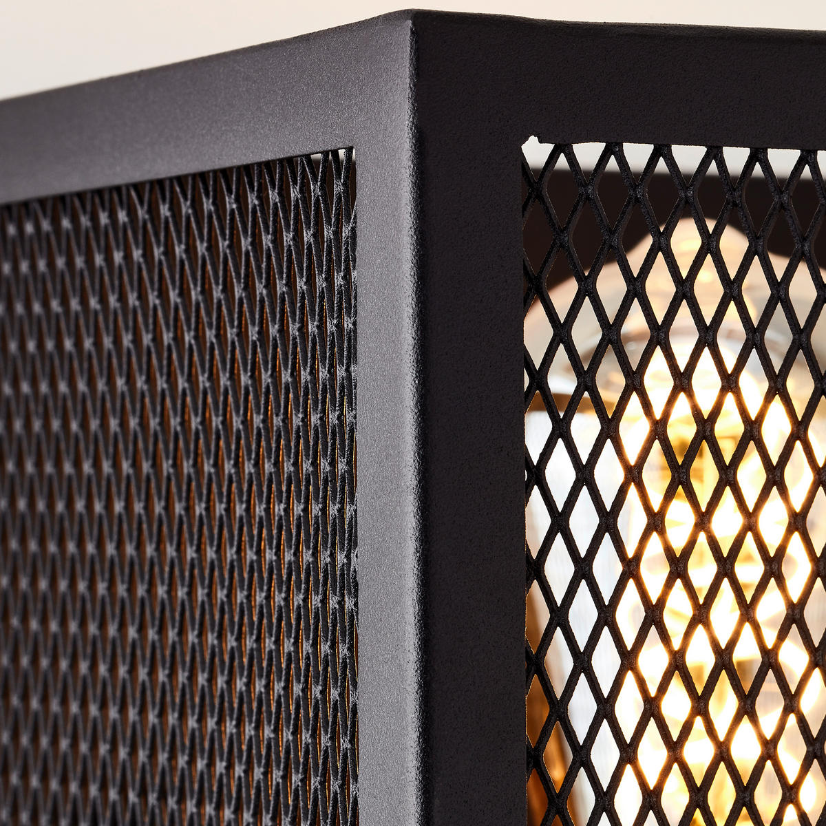 WANDLEUCHTE Maze 99731/86 - Schwarz, Metall (20/20/20cm) - Brilliant