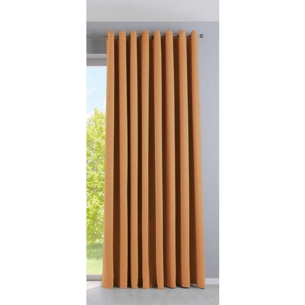 Thumbnail - Gardinenbox Vorhang, Orange, Textil, 295x225 cm, Oeko-Tex® Standard 100, Wohntextilien, Gardinen & Vorhänge, Fertiggardi...