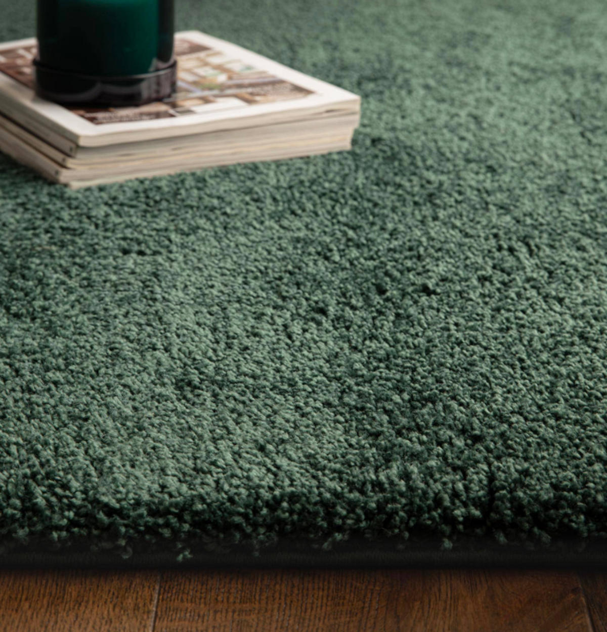 TEPPICH modern Wohn-/Schlafzimmer MAPY Grün 80x150 cm - Grün, Textil (80/150cm) - Novatrend