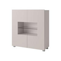 KOMMODE Calabrini 01 - Kaschmir, Holzwerkstoff (100/107/35cm) - MIRJAN24