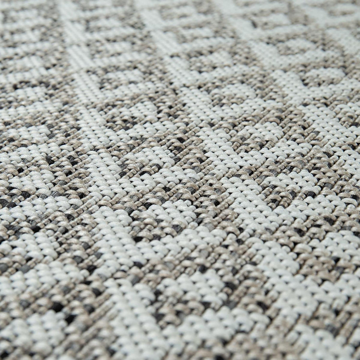 OUTDOORTEPPICH 120/170 KORTRIJK 745 - Grau, Kunststoff (120/170cm) - Paco Home