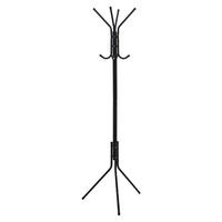 STANDGARDEROBE mit 8 Haken, Metall, Schwarz, 1.72 m - Schwarz, Metall (44/171/51.5cm) - 5five Simply Smart
