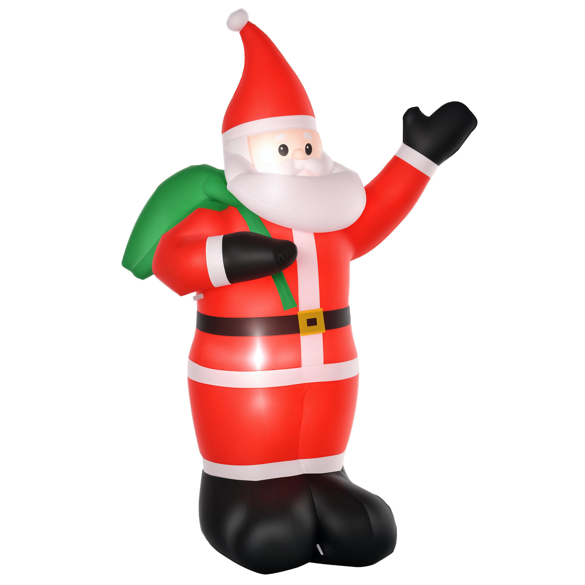 WEIHNACHTSMANN Rot 140.0/100.0/240.0cm - Rot, Textil (100/240/140cm)