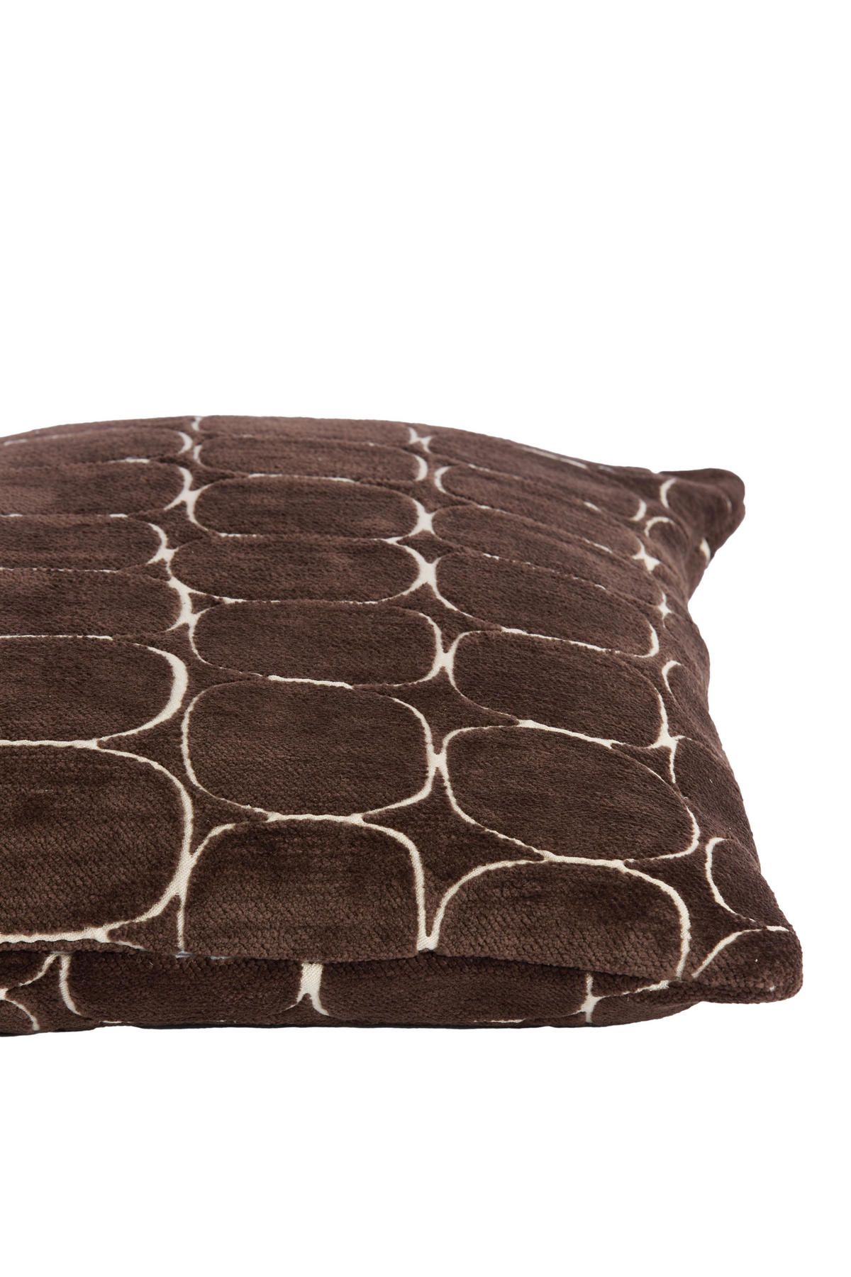 DEKOKISSEN Dothan Braun 45/45/10 cm - Braun, Textil (45/45cm) - Light & Living
