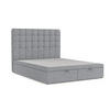 POLSTERBETT Celestia mit Stauraum 140/200 cm Grau im Alta Stoff - Schwarz/Grau, Holz/Holzwerkstoff (140/200cm) - AltaBeds