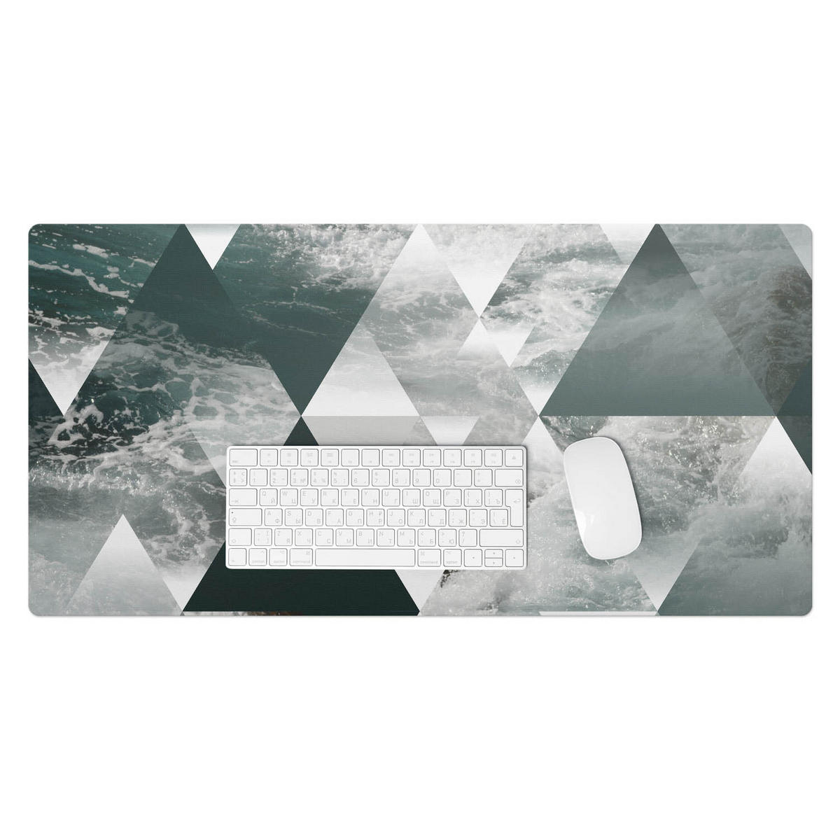 SCHREIBTISCHUNTERLAGE 90x45 cm Grün - Grün, Kunststoff (90/45/1.6cm) - Wallfluent