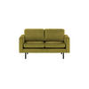 ZWEISITZER-SOFA Lioni-Kronos 17 - Hellgrün, Holz/Textil (143/84/94cm)