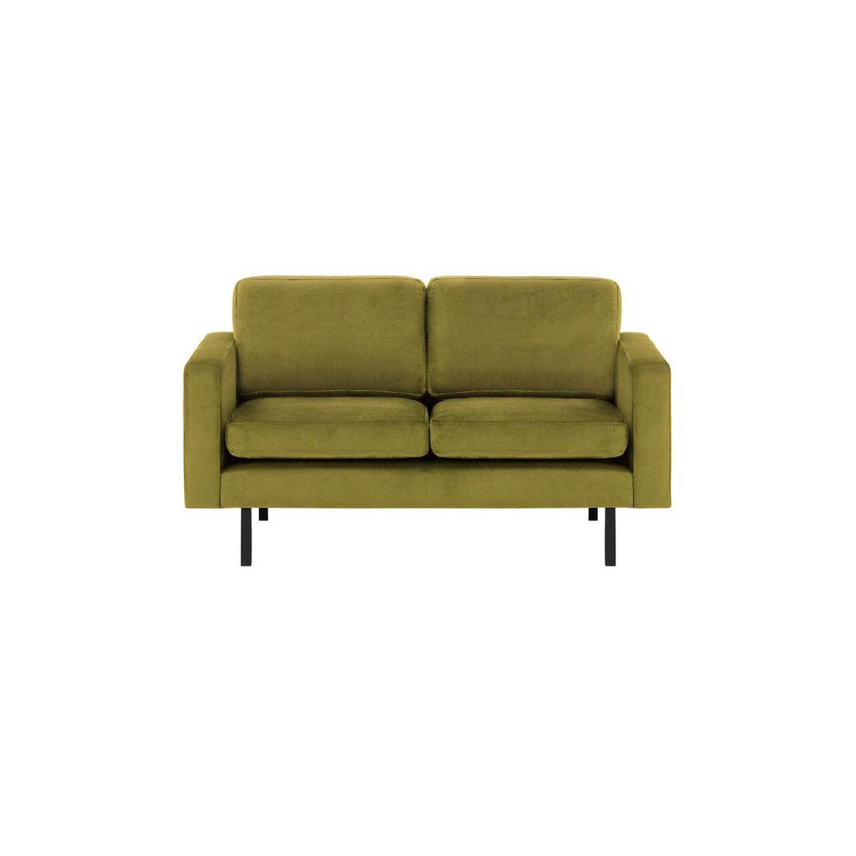 ZWEISITZER-SOFA Lioni-Kronos 17 - Hellgrün, Holz/Textil (143/84/94cm)
