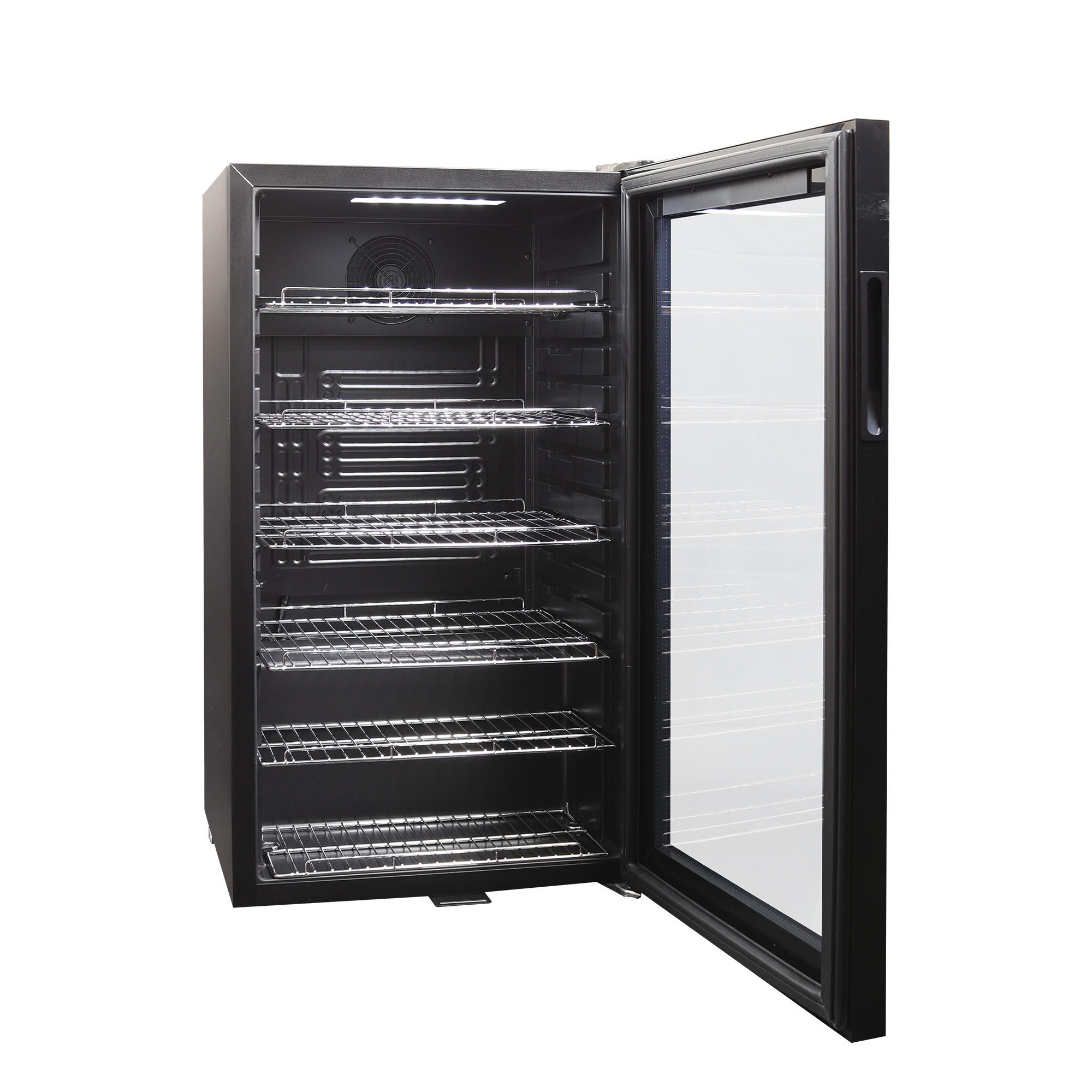 WEINKÜHLSCHRANK GK50 - Schwarz, Metall (40/76cm) - Sommertal