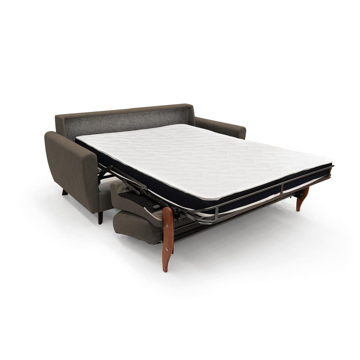 SCHLAFSOFA Callisto - Braun, Textil (188/97/96cm) - Divani.store