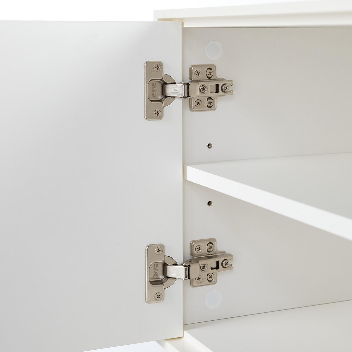 TV-LOWBOARD - Eichefarben/Weiß, Holzwerkstoff (160/59/40cm) - home24