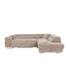 ECKSOFA SERENA L Rechts mit Stauraum, Beige - Beige, Textil (205/275cm) - KS Home Concept