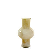 VASE Halley Braun Ø18/28,5 cm - Braun, Glas (18/28.5cm) - Light & Living