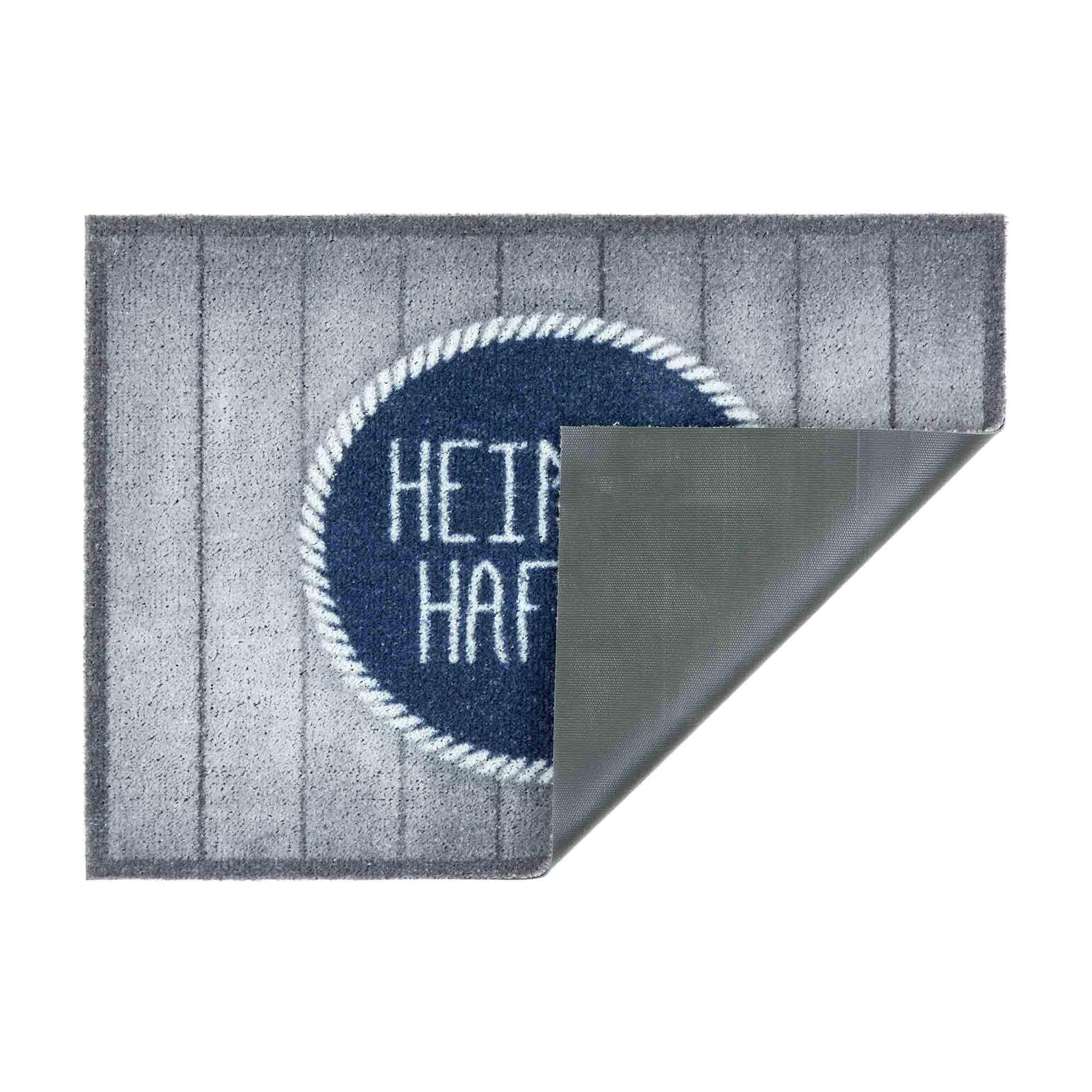 SCHMUTZFANGMATTE AUßEN DECO BRUSH - Hellgrau, Textil (50/70cm) - Astra