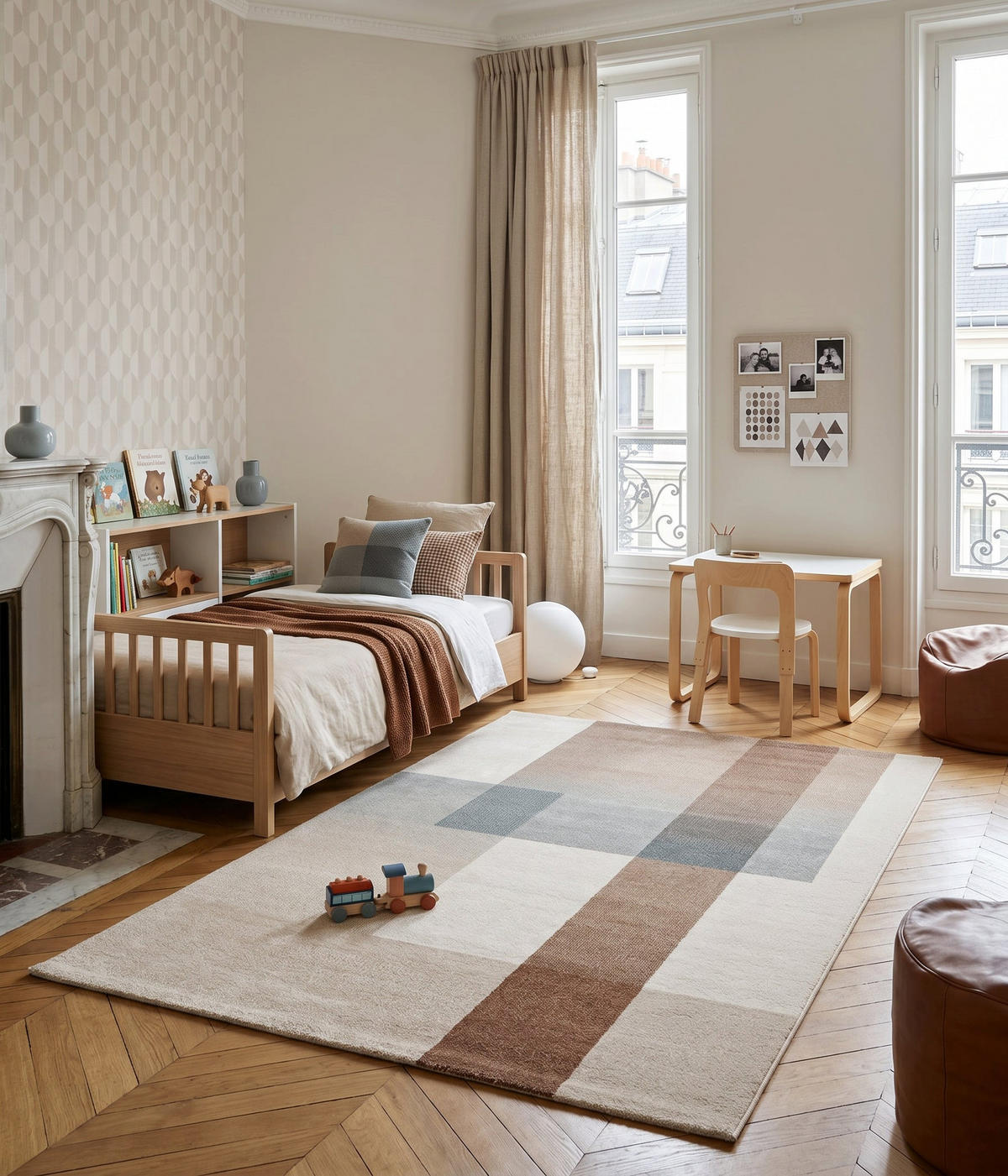 TEPPICH aus recycelten Fasern im Designstil bruin - Braun, Textil (200/290cm) - AFK Living