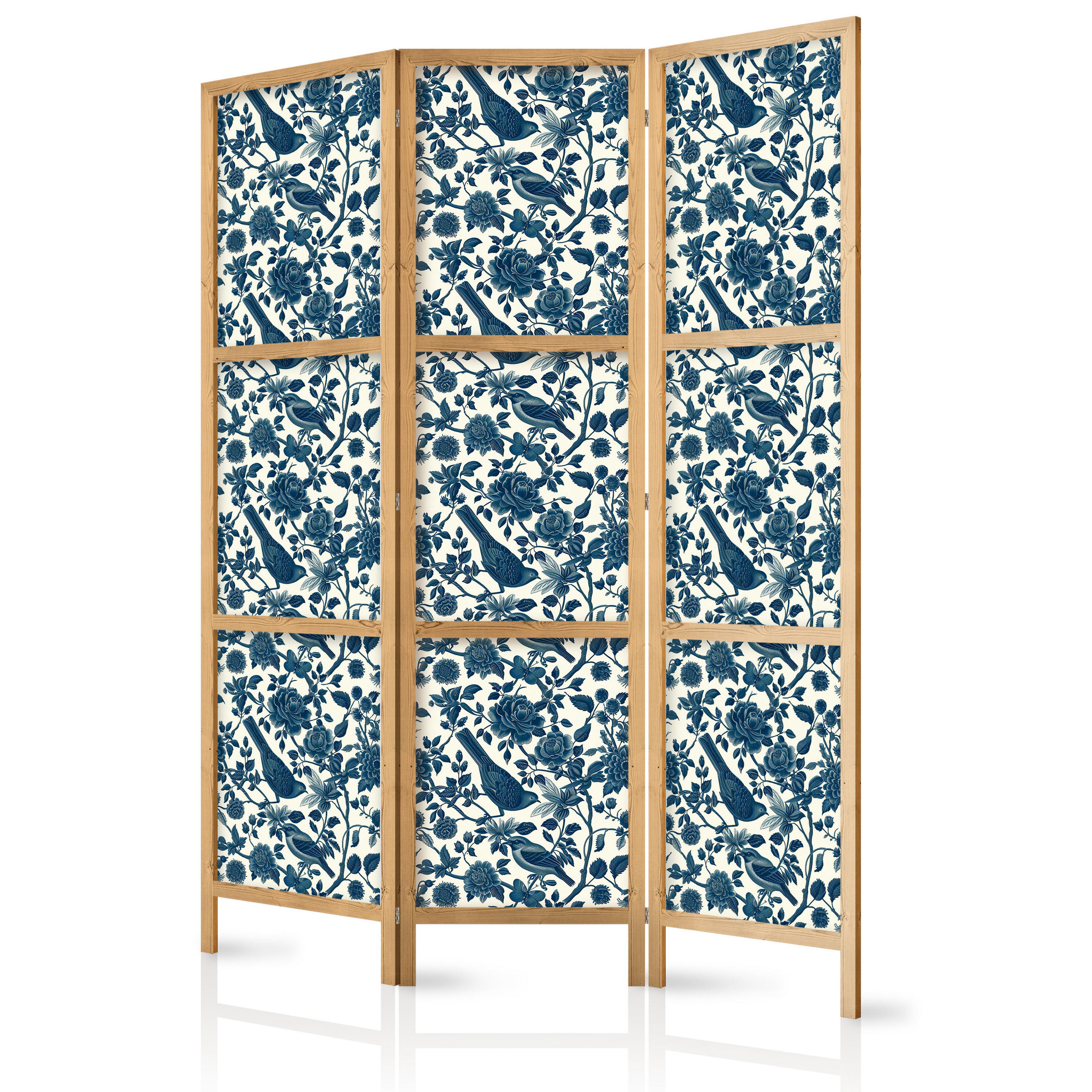Muralo Paravent Blau 135x172x3 cm